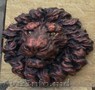 Элементы декора фассадов барельеф голова льва 